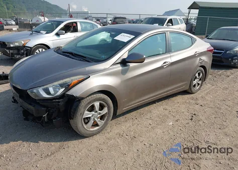 2014 Hyundai Elantra Se/Sport/Limited from USA, damaged, VIN 5NPDH4AE5EH466867